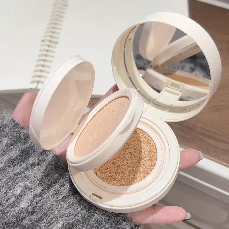 Polvo compacto y cushion 2 en 1