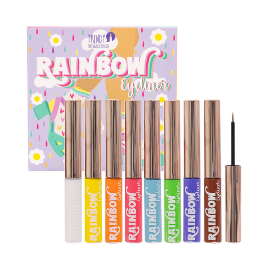 Kit x8 delineadores rainbow