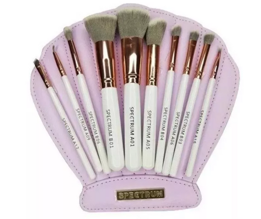 Set Brochas Maquillaje x10