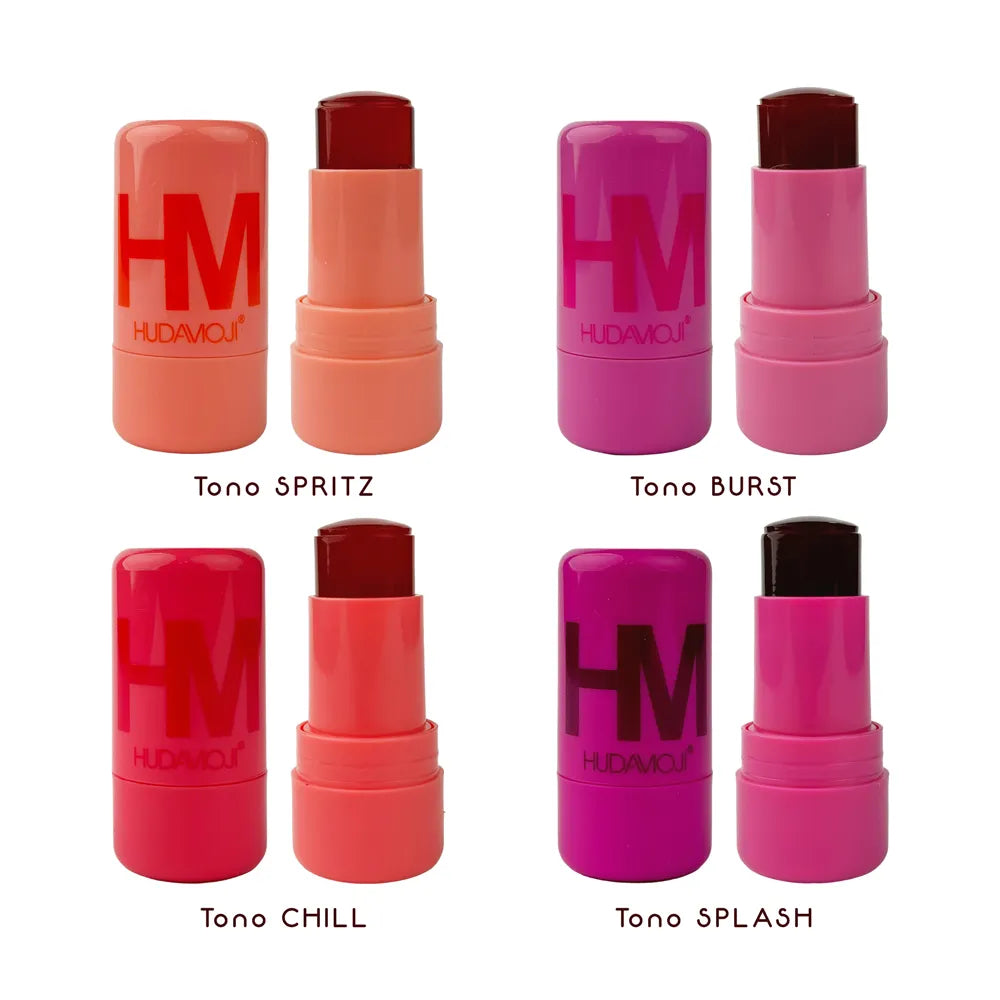 Set x4 tonos de jelly tint rubor